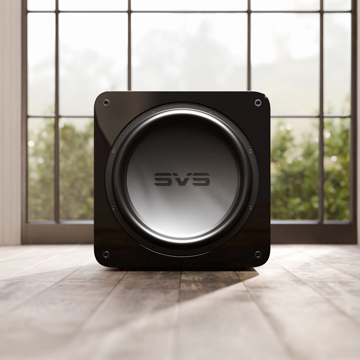 SVS SB17-Ultra 17 Inch Sealed Subwoofer with SoundPath Wireless Audio Adapter (Piano Gloss Black)