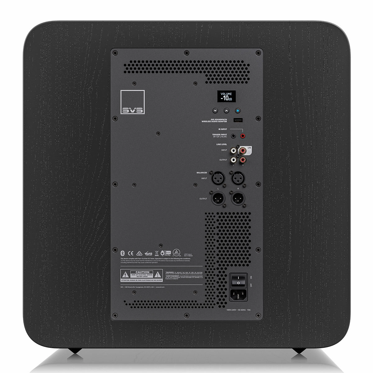SVS SB17-Ultra R|Evolution 17" Sealed Subwoofer (Black Oak)