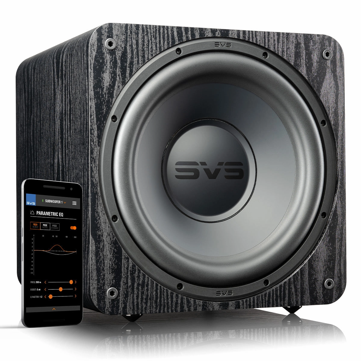 SVS SB-1000 Pro Sealed Subwoofers - Pair (Premium Black Ash)