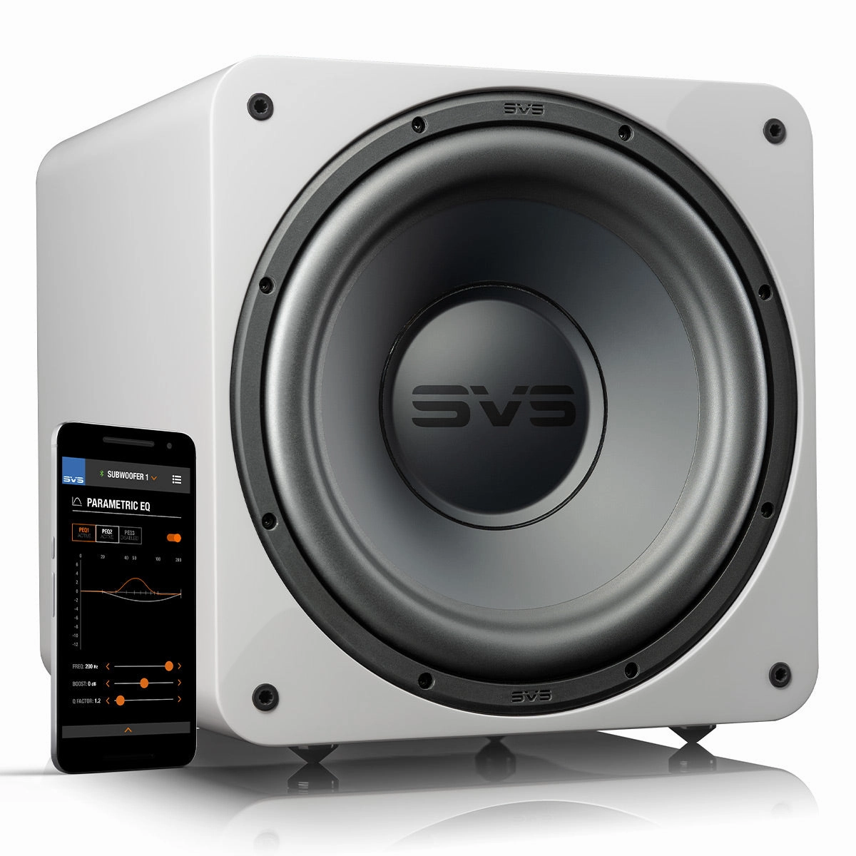 SVS SB-1000 Pro Sealed Subwoofers - Pair (White Gloss)