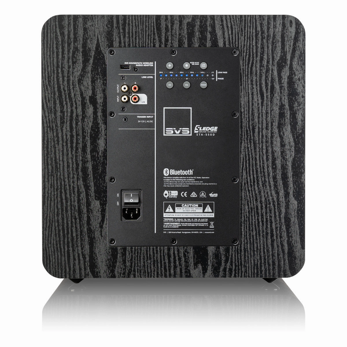 SVS SB-2000 Pro DSP Controlled 12" Sealed Subwoofer (Black Ash)