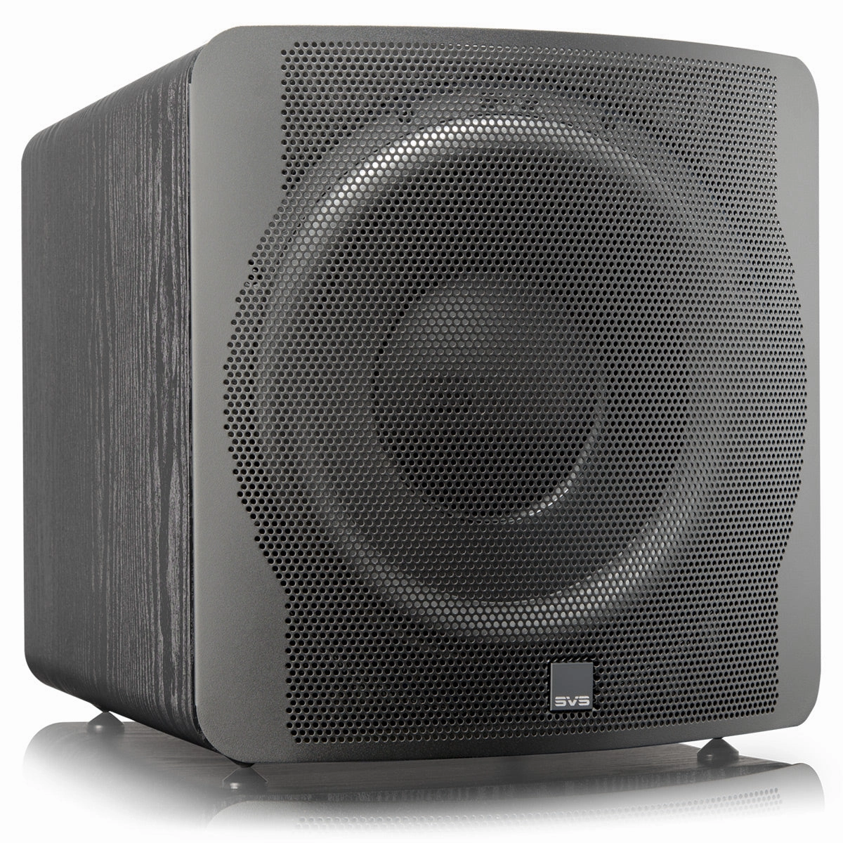 SVS SB-3000 13 Inch Sealed Subwoofer with SoundPath Wireless Audio Adapter (Black Ash)