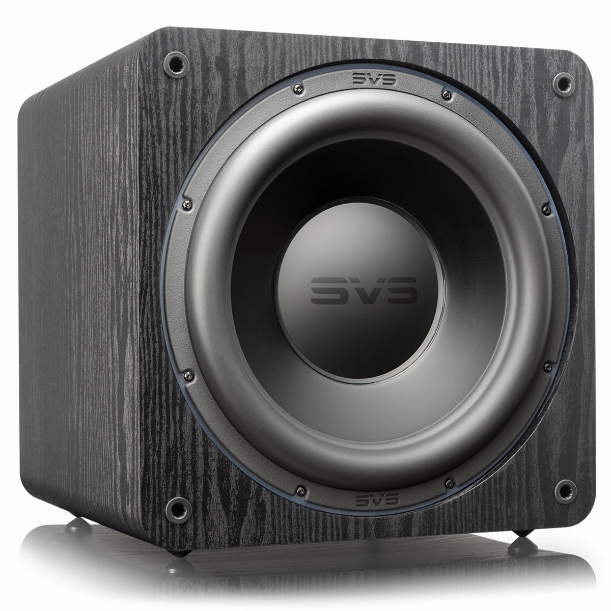 SVS SB-3000 13 Inch Sealed Subwoofer with SoundPath Wireless Audio Adapter (Black Ash)