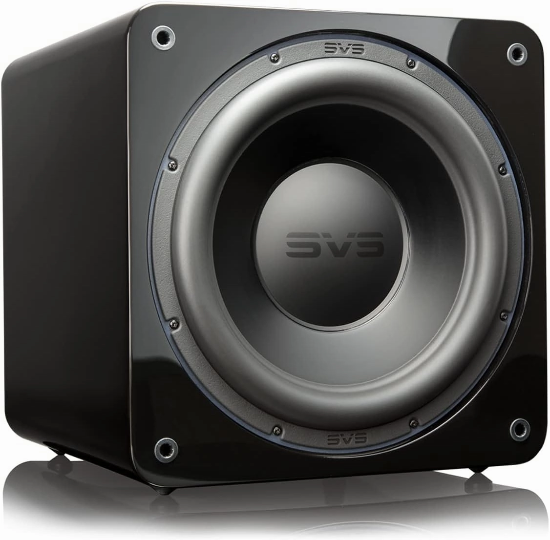 SVS SB-3000 13 Inch Sealed Subwoofer with SoundPath Wireless Audio Adapter (Piano Gloss Black)