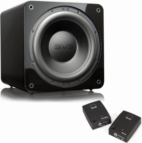 SVS SB-3000 13 Inch Sealed Subwoofer with SoundPath Wireless Audio Adapter (Piano Gloss Black) home cinema system,5.1 home theater,surround sound package,