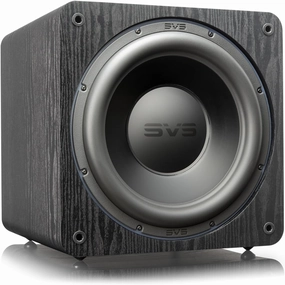 SVS SB-3000 13" Sealed Subwoofer (Black Ash) audiophile subwoofer,active subwoofer,low frequency speaker,