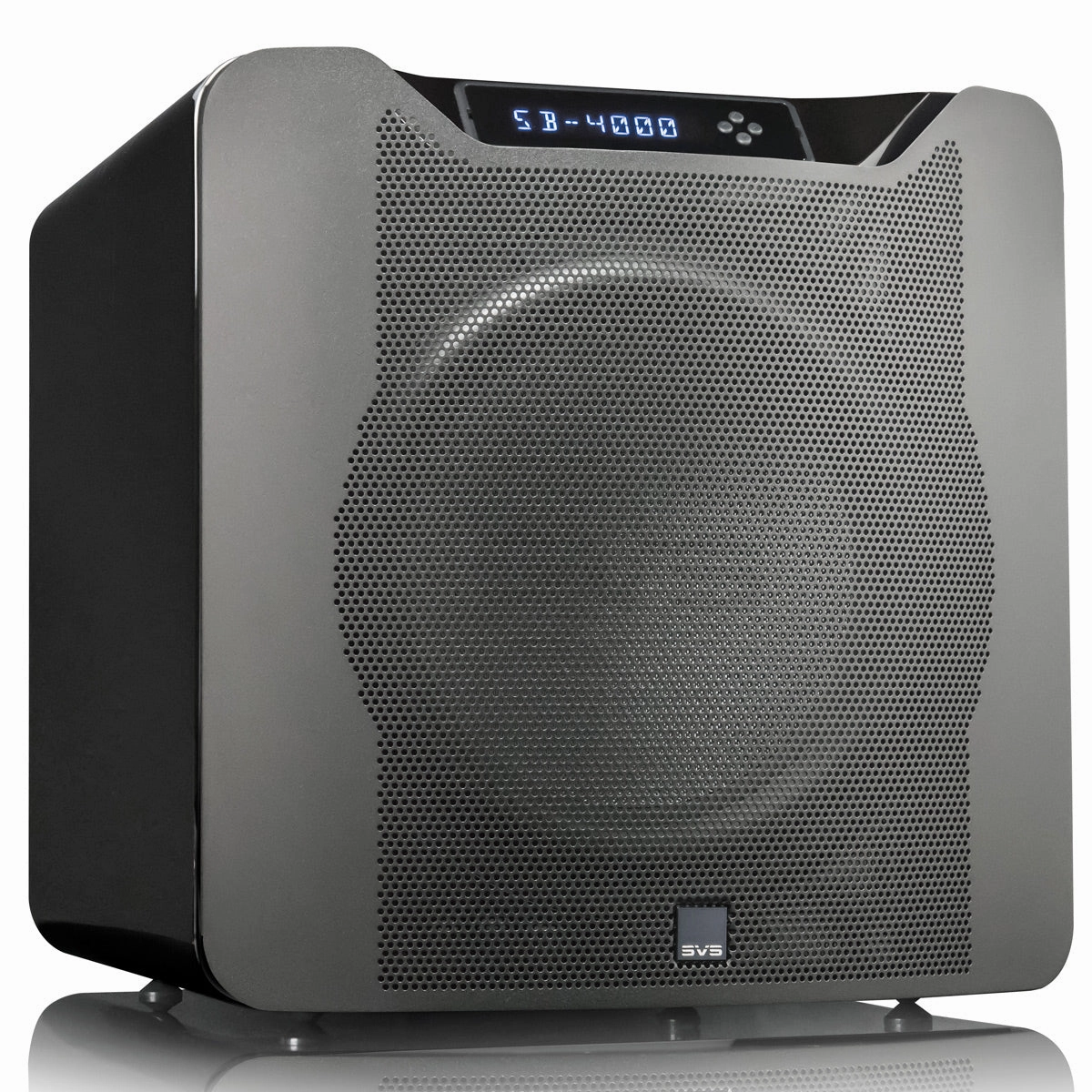 SVS SB-4000 13.5 Inch Sealed Box Subwoofer with SoundPath Wireless Audio Adapter (Piano Gloss Black)