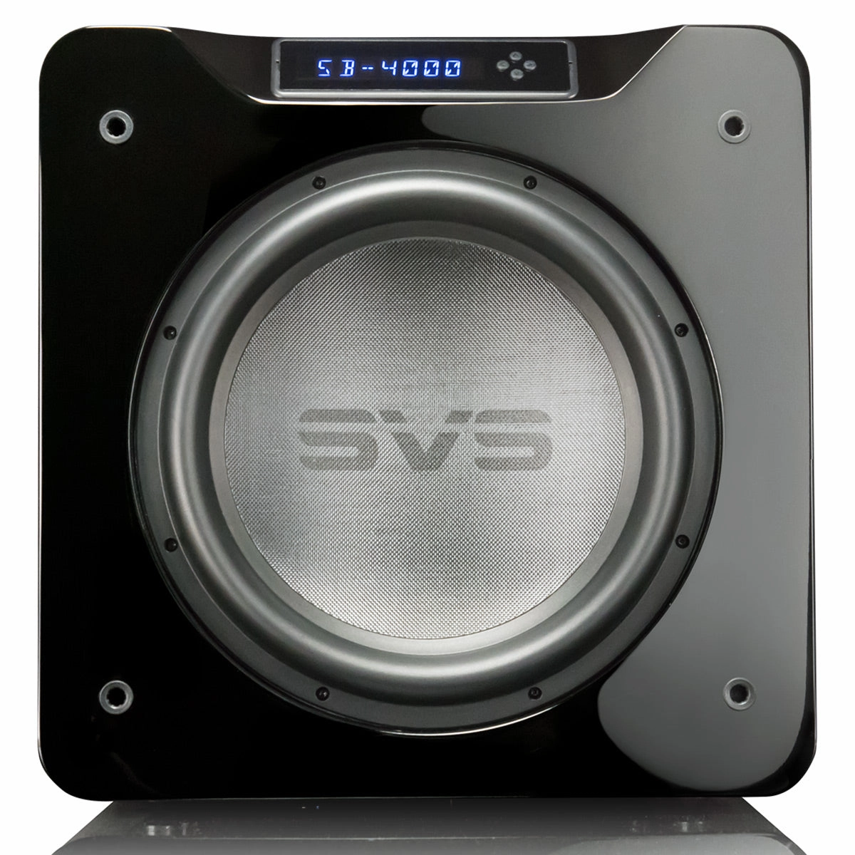 SVS SB-4000 13.5 Inch Sealed Box Subwoofer with SoundPath Wireless Audio Adapter (Piano Gloss Black)