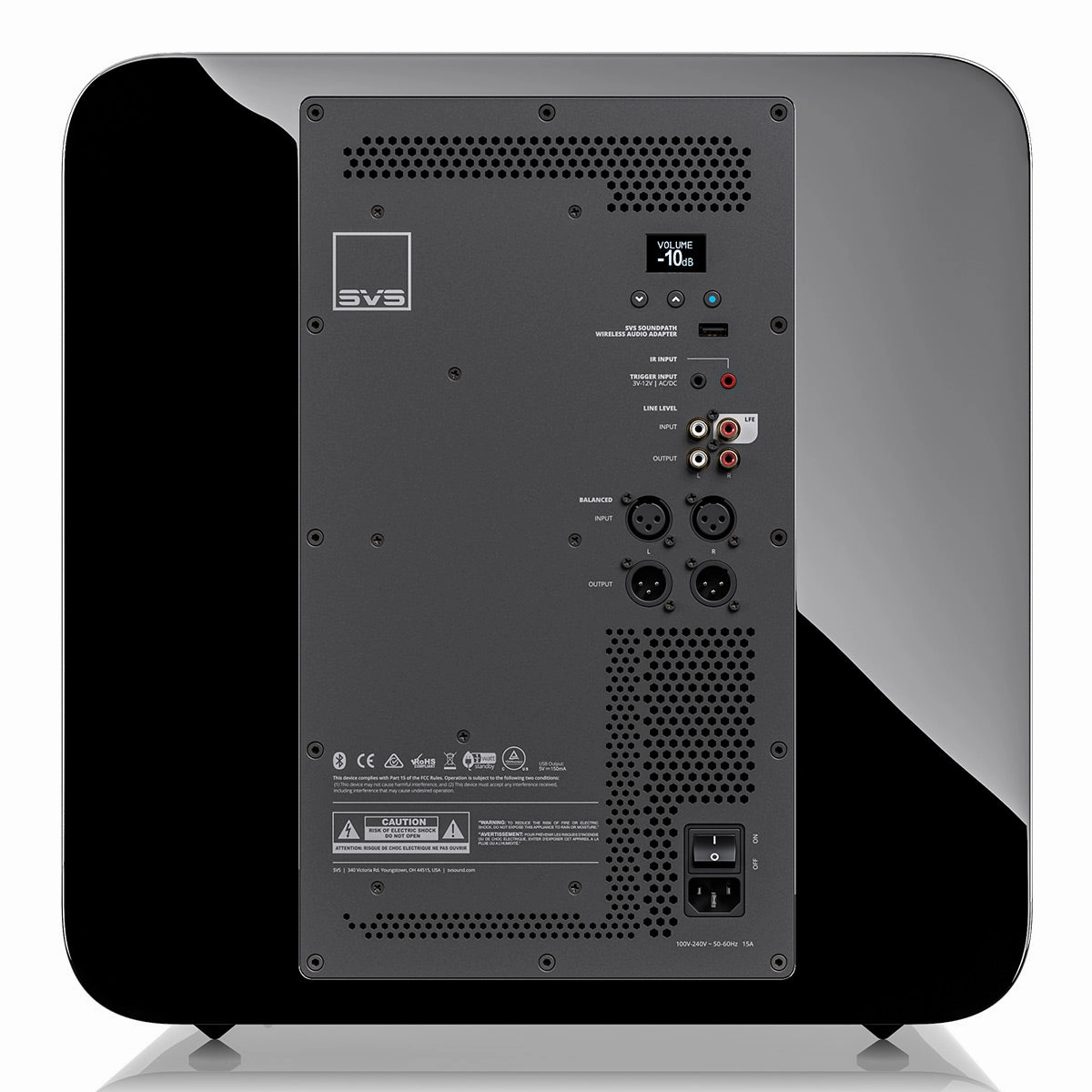 SVS SB-5000 15 Inch Powered Subwoofer (Piano Gloss)