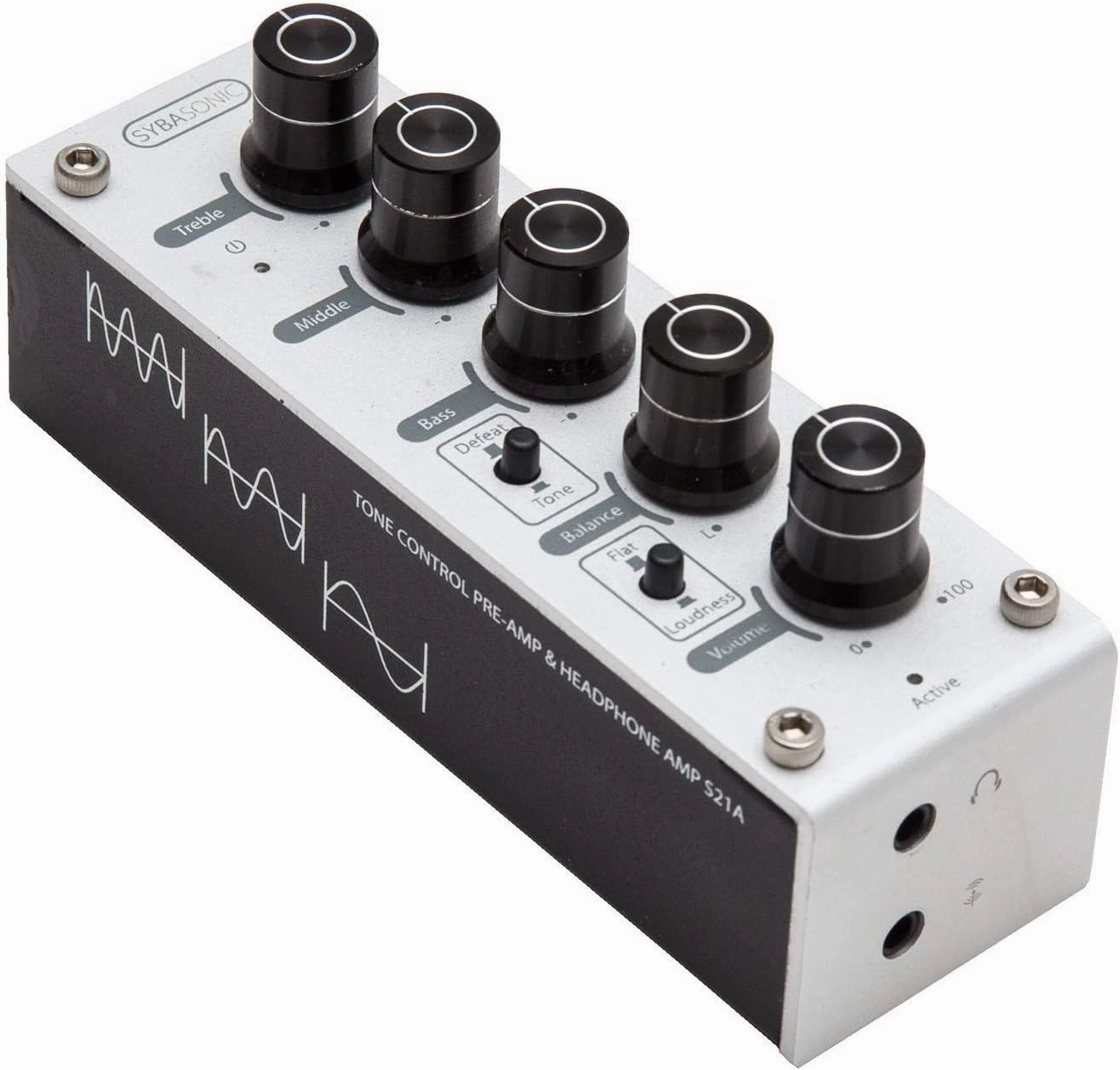 Syba Sonic SD-DAC63106 Stereo 3 Band Tone Control Pre-amp and Headphone Amplifier