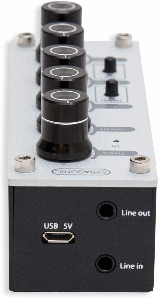 Syba Sonic SD-DAC63106 Stereo 3 Band Tone Control Pre-amp and Headphone Amplifier