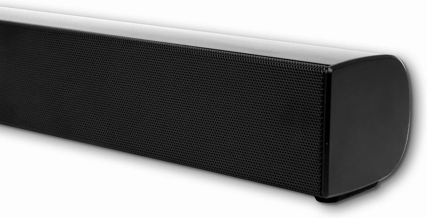 SYLVOX Outdoor Waterproof Soundbar for TV, IP65 Bluetooth Soundbar with Remote, 60W Powerful Sound, 3D Surround, HDMI ARC, Wireless Streaming, Wall Mountable, Fits All Outdoor TVs(Elf S2)
