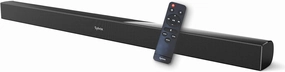 SYLVOX Outdoor Waterproof Soundbar for TV, IP65 Bluetooth Soundbar with Remote, 60W Powerful Sound, 3D Surround, HDMI ARC, Wireless Streaming, Wall Mountable, Fits All Outdoor TVs(Elf S2) soundbar,TV speaker bar,home theater soundbar,