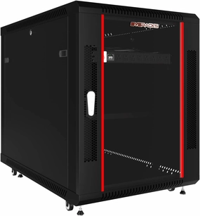 Sysracks 15U Server Rack Network 35 inch Deep Lockable Server Cabinet Rackmount on Casters with - POWERBAR - Shelf - Fan - Hardware - for Data - AV - Computer - Networking - PC Equipment equipment cabinet,AV gear cabinet,component enclosure,