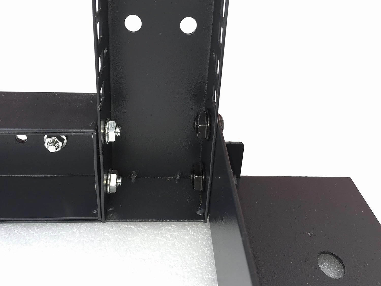 Sysracks Open Frame Server Rack 32U - Adjustable 19-inch Rackmount for Data Center, Network, and Home Server - 440lb Capacity, Vented - Ideal for IT Equipment, Servers, Networking Gear Relay rackmount gear,audio rack equipment,studio rackmounts,