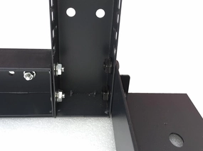 Sysracks Open Frame Server Rack 32U - Adjustable 19-inch Rackmount for Data Center, Network, and Home Server - 440lb Capacity, Vented - Ideal for IT Equipment, Servers, Networking Gear Relay rackmount gear,audio rack equipment,studio rackmounts,