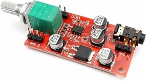 Taidacent DC 3.6v-12v LM4881 Headphone Amplifier Board 3.5 mm Headphone Jack Amplifier with Volume Adjustment Can Be Used as Pre-Amplifier headphone amplifier,portable amp,desktop headphone amp,