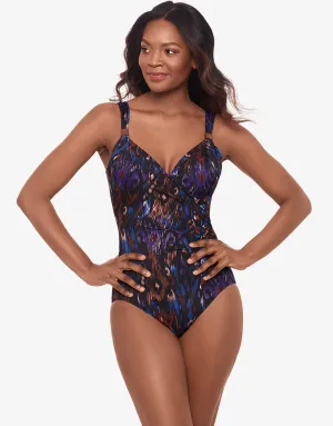 Tapiz Siren Swimsuit - Black Multi