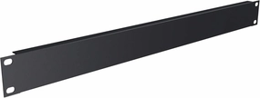 TCH Hardware 1U Space Server AV Rack Mount Blank Panel Spacer - Black Steel 19" music server,hi-fi media server,digital audio storage,