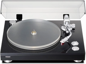 Teac TN-5BBMB Belt-Drive Analog Turntable with XLR Balanced Output (TN5BBMB) belt-drive turntable,vinyl record player,audiophile turntable,
