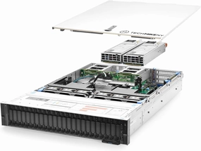 TechMikeNY Server 2.10Ghz 44-Core 32GB 12x 1.2TB 12x Caddies PowerEdge R740xd (Renewed) music server,hi-fi media server,digital audio storage,
