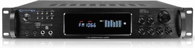 Technical Pro 1500 Watt Multi-Channel Bluetooth Home Stereo Digital Hybrid Amplifier with USB and SD Inputs, 2 Mic Inputs, AM/FM Digital Tuner, Wireless Remote, Bass & Treble Controls. integrated amplifier,stereo receiver,hi-fi amp combo,