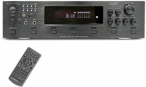 Technical Pro 6000 Watts 6 Zone Digital Bluetooth Hybrid Amplifier Preamp Tuner w/Speaker USB, SD Card Output, 2 Mic Inputs, Bass & Treble Controls, Cooling Speed Fan & LCD Display integrated amplifier,stereo receiver,hi-fi amp combo,