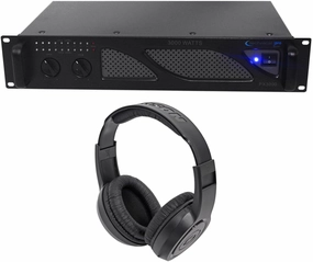 Technical Pro PX3000 Professional 2U 2-Ch. 3000W Power DJ Amplifier Headphones reference headphones,neutral sound headphones,monitor headphones,