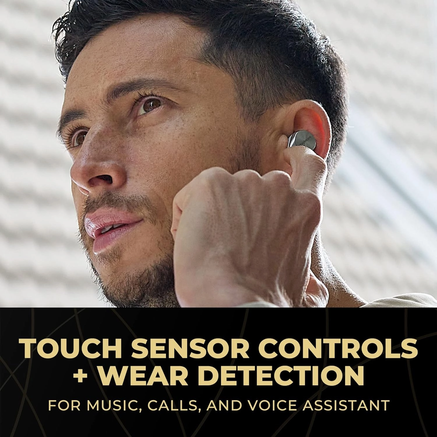Technics Premium Hi-Fi True Wireless Bluetooth Earbuds with Advanced Noise Cancelling, 3 Device Multipoint Connectivity, Wireless Charging, Hi-Res Audio   Enhanced Calling - EAH-AZ80-S (Silver)