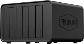 TERRAMASTER F6-424 NAS Storage 6Bay - N95 Quad-Core CPU, 8GB DDR5 RAM, Dual 2.5GbE Ports, Network Attached Storage with High Performance (Diskless) music server,hi-fi media server,digital audio storage,