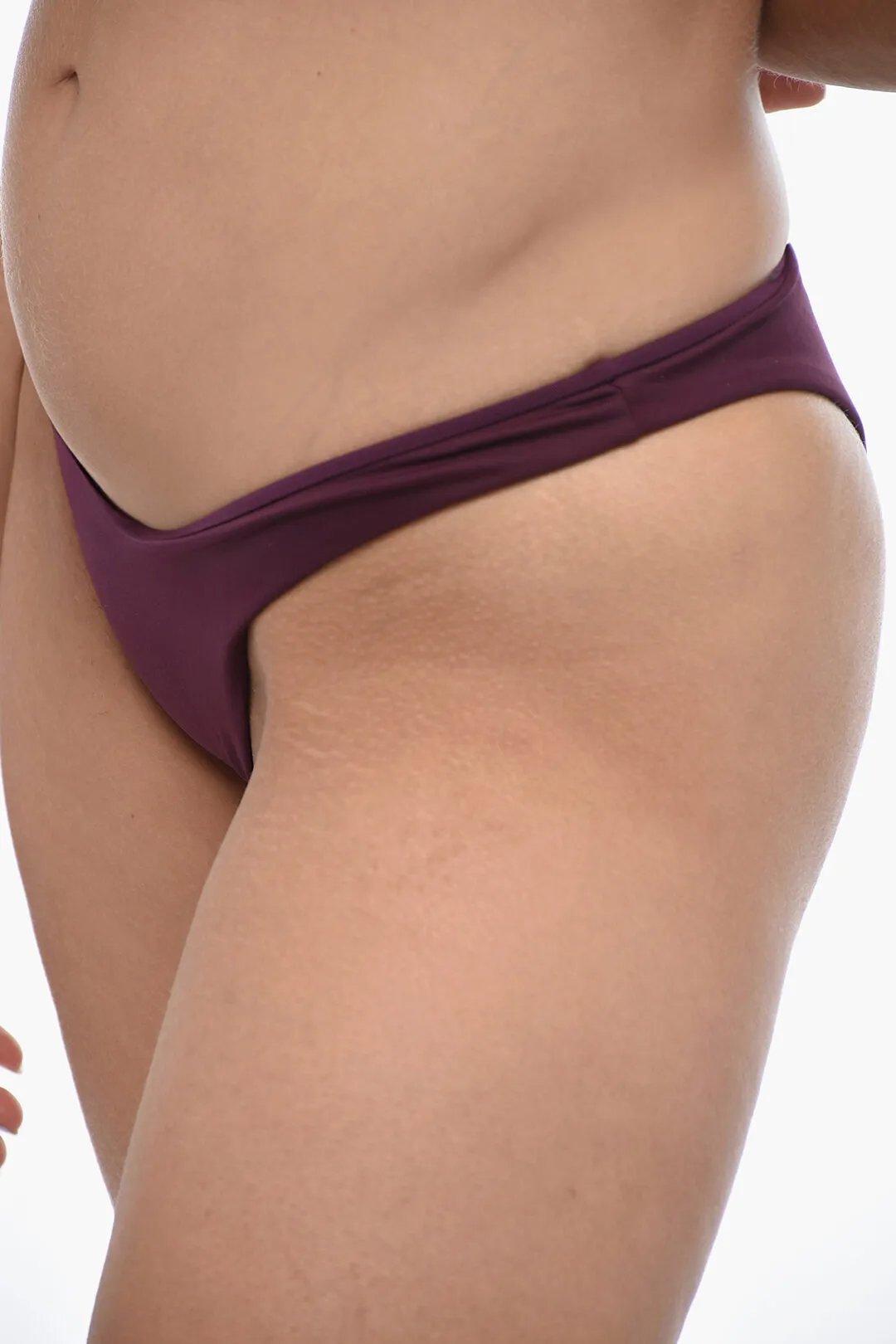 The Attico Solid Color Halterneck Bikini