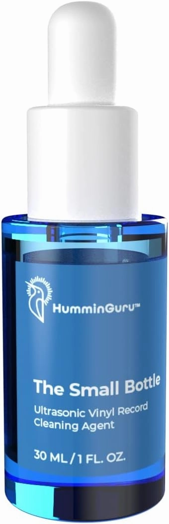 The Small Bottle Ultrasonic Vinyl Record Cleaning Agent, Highly Improves Ultrasonic Record Cleaning Machine Effectiveness and Drying Time, Anti-Static LP Cleaning Solution Without Alcohol record cleaning kit,vinyl cleaner,stylus brush set,