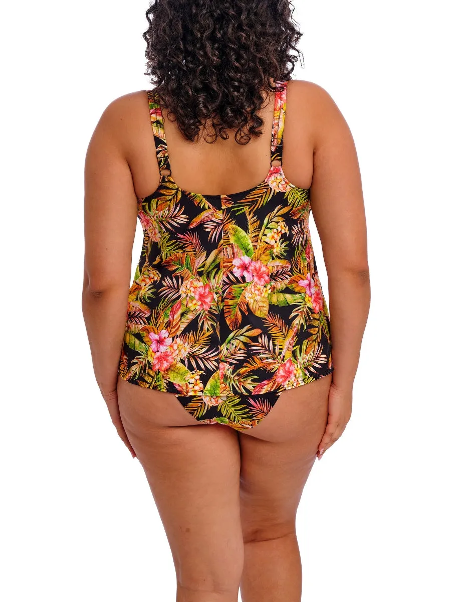 Tiger Valley Tankini Top - Black