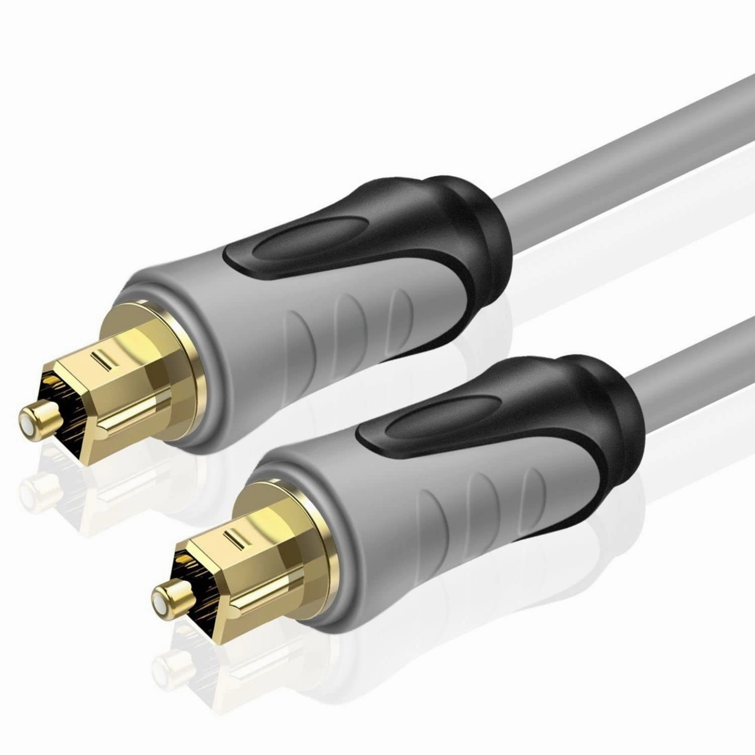 TNP Digital 50 Feet Optical Audio Cable - Premium Built, Gold Plated, Fiber Optic, Hi-Fi TOSLINK, Compatible with Soundbar, Speakers, Amplifiers, Gaming Consoles wireless audio bridge,Bluetooth transmitter,WiFi audio link,