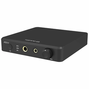TOPPING A50 III Headphone Amplifier - High-Performance NFCA Modules, Powerful 3500mW x 2 Output, 6.35mm Single-Ended & 4.4mm Balanced Jacks, RCA/TRS Inputs, 3 Gain Settings (Black) headphone amplifier,portable amp,desktop headphone amp,