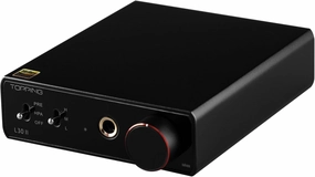 TOPPING L30 II NFCA Headphone Amplifier, 0.3uV Ultra-Low Noise, 144dB Dynamic Range, 0.00006% THD N, Three Gain Settings, Compatible with High/Low Impedance Headphones (L30 II - Black) headphone amplifier,portable amp,desktop headphone amp,
