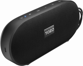 TOZO PA1 Bluetooth Speaker with 20W Stereo Sound, 25H Playtime, IPX7 Waterproof Portable Wireless Speaker with EQ Mode APP Control, Dual Pairing for Home, Outdoor Travel, Black floorstanding speakers,tower speakers,stereo floor speakers,