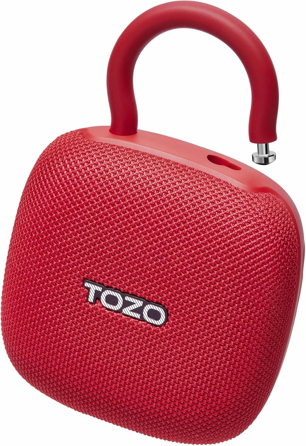 TOZO PE1 Portable Bluetooth Speakers with Adjustable Carabiner, Mini Bluetooth Wireless Shower Speaker with IPX8 Waterproof, 32H Playtime Punchy Bass Audio Speaker for Home, Outdoor and Travel, Red floorstanding speakers,tower speakers,stereo floor speaker