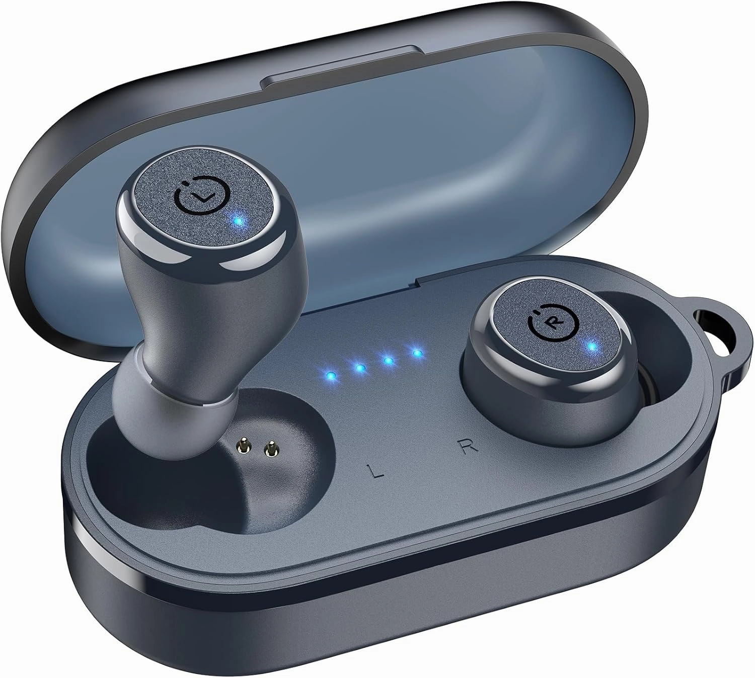 TOZO T10 Wireless Earbuds Bluetooth 5.3 Headphones, App Customize EQ, Ergonomic Design, 55H Playtime, Wireless Charging Case, IPX8 Waterproof Sound in-Ear Headset, 2025 New Version wireless earbuds,Bluetooth earphones,true wireless stereo,