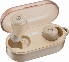 TOZO T10 Wireless Earbuds Bluetooth 5.3 Headphones, App Customize EQ, Ergonomic Design, 55H Playtime, Wireless Charging Case, IPX8 Waterproof Sound in-Ear Headset, 2025 New Version wireless earbuds,Bluetooth earphones,true wireless stereo,
