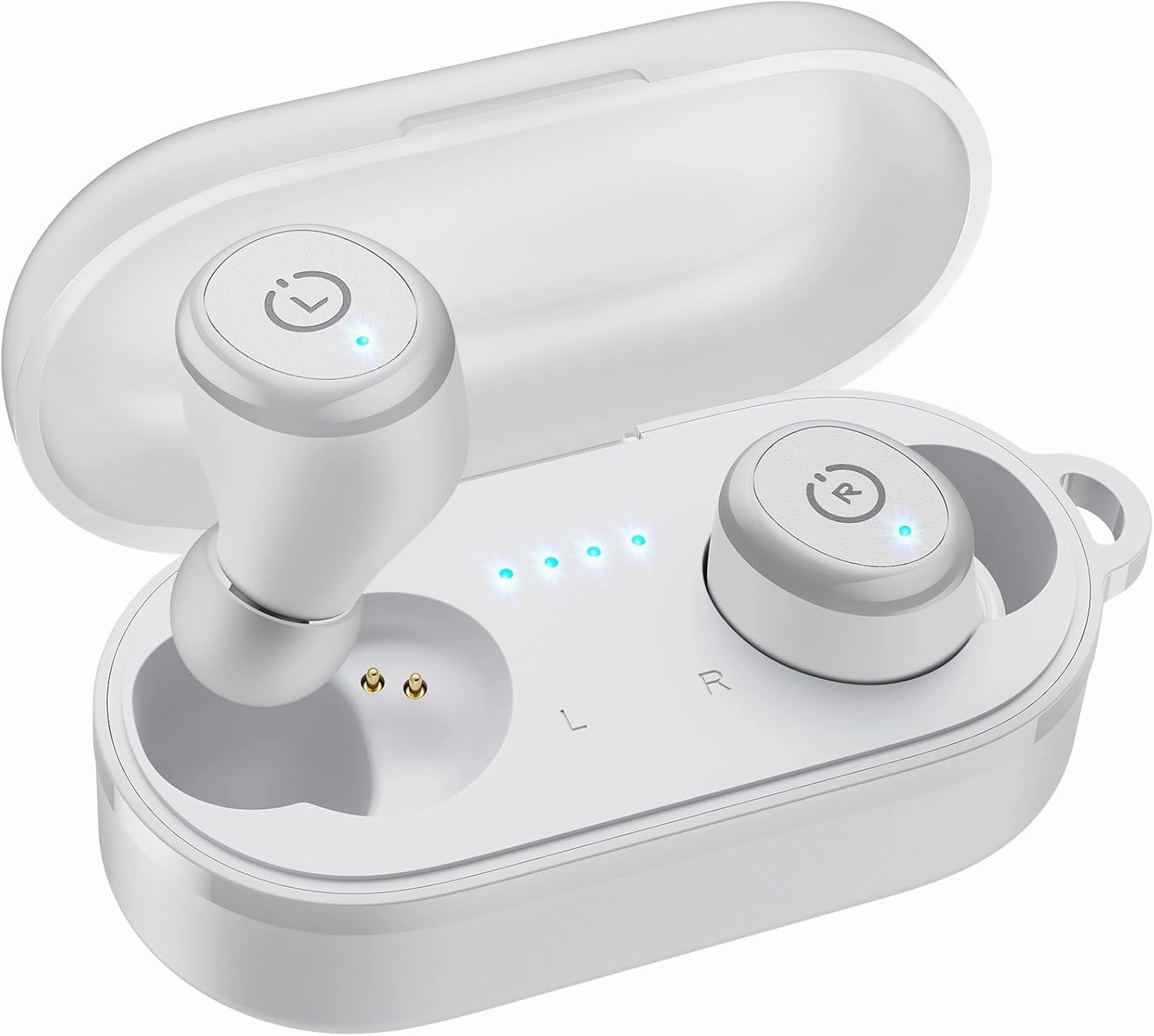 TOZO T10 Wireless Earbuds Bluetooth 5.3 Headphones, App Customize EQ, Ergonomic Design, 55H Playtime, Wireless Charging Case, IPX8 Waterproof Sound in-Ear Headset, 2025 New Version wireless earbuds,Bluetooth earphones,true wireless stereo,