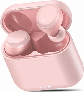 TOZO T6 True Wireless Earbuds Bluetooth 5.3 Headphones 50H Long Playtime, Wireless Charging Case, IPX8 Waterproof Stereo Earphones, Built-in Mic Calls, Headset Premium Deep Bass 32 Preset EQs via APP audiophile headphones,high-end headphones,studio over-ea