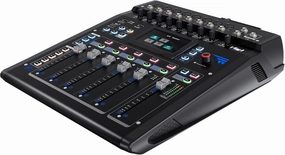 TQ-12 12-Channel, 4-Aux Out, Portable Touchscreen Digital Mixer Console with App control for iPad, Android Tablet, PC, Laptop, Wi-Fi, Effect, Scene, Motorized Faders (Designed in USA) mixer console,audio mixing desk,DJ console,