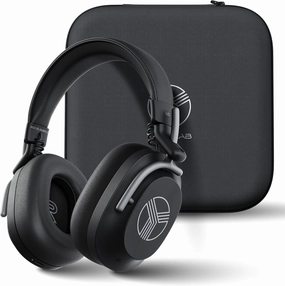 TREBLAB U5 - Hybrid Active Noise Cancelling Headphones Over-Ear Bluetooth 5.3, 55H Battery, Deep Bass, Multipoint, IPX4, Foldable, Mic for Calls, Wireless Headphones Foldable for Travel, Gym, Work over-ear headphones,closed back headphones,wireless studio 
