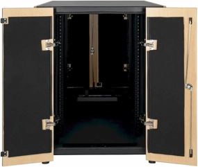Tripp Lite 18U Soundproof Rack Enclosure Server Cabinet Quiet Acoustic music server,hi-fi media server,digital audio storage,
