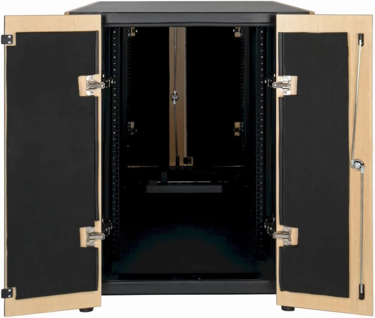 Tripp Lite 18U Soundproof Rack Enclosure Server Cabinet Quiet Acoustic music server,hi-fi media server,digital audio storage,