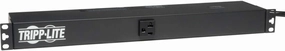 Tripp Lite Basic PDU, 20A,13 Outlets (5-15/20R), 120V, 5-20P Input, 15 ft. Cord, 1U Rack-Mount Power (PDU1220) rackmount gear,audio rack equipment,studio rackmounts,