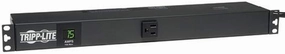 Tripp Lite Metered PDU, 15A, 13 Outlets (5-15R), 120V, 5-15P, 100-127V Input, 6 ft. Cord, 1U Rack-Mount Power (PDUMH15-6) Black rackmount gear,audio rack equipment,studio rackmounts,