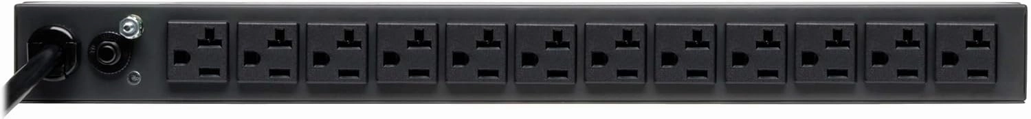 Tripp Lite PDU 2.4kW, 120V Single-Phase Basic PDU - 13 NEMA 5-15/20R Outlets, L5-20P Input, 6 ft. (1.83 m) Cord, 1U Rack-Mount (PDU1220T6)