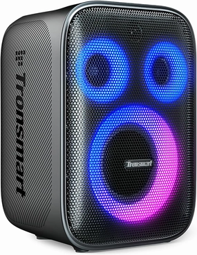 Tronsmart Halo 200 Portable Active PA Speaker System with 3-Channel Mixer, Bluetooth Streaming, Wireless Speaker Connection, EQ & App for DJ, Music Gigs, Karaoke, Outdoor Party, Company Meetings floorstanding speakers,tower speakers,stereo floor speake